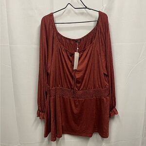 Bloomchic Off Shoulder Blouse NWT